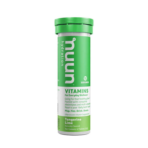 Nuun Hydration Vitamins Tangerine Lime 12 Tablets x 8 Pack - YesWellness.com
