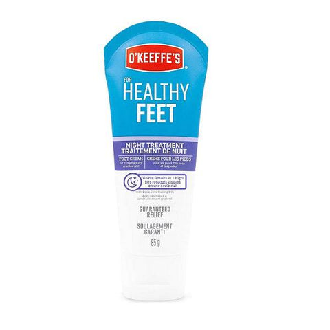 O'Keeffe's Healthy Feet Foot Cream Night Treatment 85g - YesWellness.com