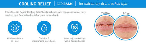 O'Keeffe's Lip Repair Cooling Lip Balm 4.2g - YesWellness.com