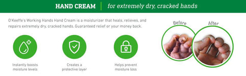 O'Keeffe's Working Hands Hand Cream For Extremely Dry Cracked Hands - YesWellness.com