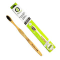 OLA Bamboo Toothbrush Adult Charcoal - Soft - YesWellness.com