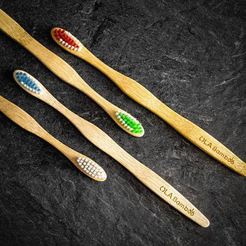 OLA Bamboo Toothbrush Adult - Soft - YesWellness.com