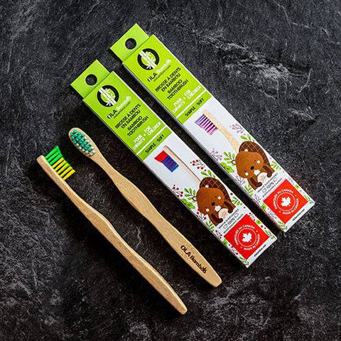 OLA Bamboo Toothbrush Kids - Soft - YesWellness.com