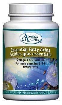 Omega Alpha Essential Fatty Acids 90 gel capsules - YesWellness.com