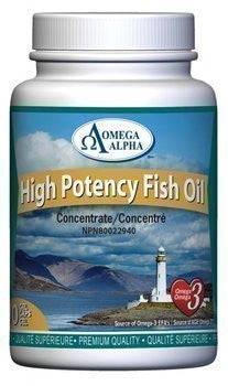Omega Alpha High Potency Fish Oil Concentrate 90 Softgels - YesWellness.com