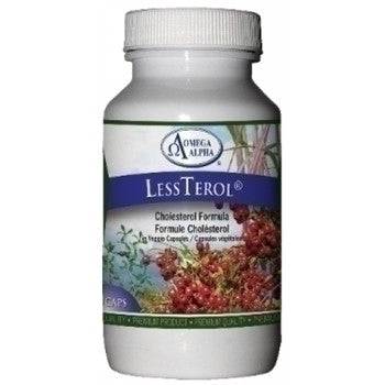 Expires June 2026 Clearance Omega Alpha LessTerol 60 Veg Capsules