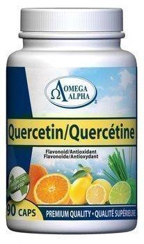 Omega Alpha Quercetin 90 Veg Capsules - YesWellness.com