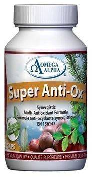 Omega Alpha Super Anti-Ox 60 Veg Capsules - YesWellness.com