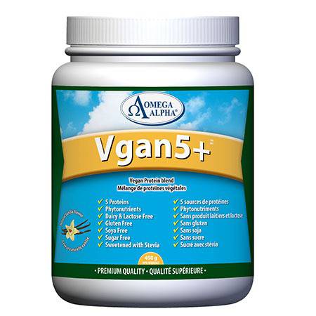 Omega Alpha Vegan Protein Blend Vgan5+ - YesWellness.com