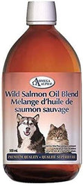 Omega Alpha Wild Salmon Oil Blend 500ml - YesWellness.com