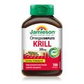 Jamieson Omega Complete Extra Strength Pure Krill 500mg 100 Softgels