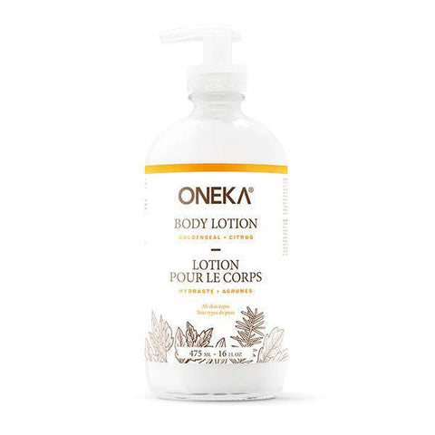 Oneka Body Lotion Goldenseal + Citrus 475 mL - YesWellness.com