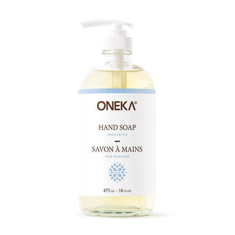 Oneka Hand Soap Unscented 475 mL - YesWellness.com