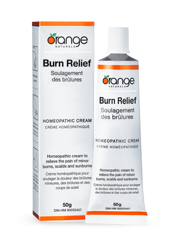Orange Naturals Burn Relief Homeopathic Cream 50 grams - YesWellness.com