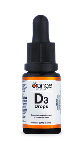 Orange Naturals D3 Drops 1000IU 15ml - YesWellness.com