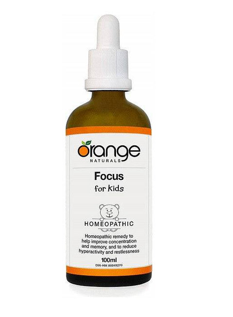 Orange Naturals Focus For Kids 100 ml - YesWellness.com