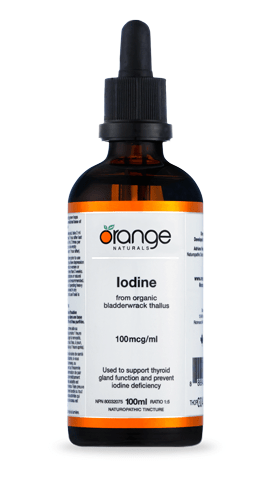 Orange Naturals Iodine 100mcg/mL 100 ml - YesWellness.com