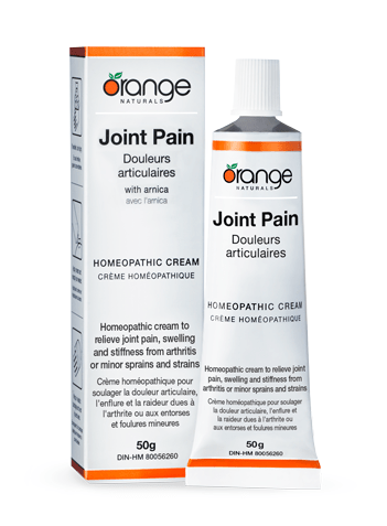 Orange Naturals Joint Pain Homeopathic Cream with Arnica 50 grams - YesWellness.com