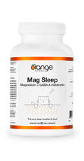Orange Naturals Mag Sleep Magnesium with GABA and Melatonin 90 Capsules - YesWellness.com