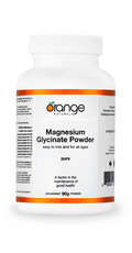 Orange Naturals Magnesium Glycinate Powder 200mg 90 grams - YesWellness.com