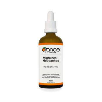 Orange Naturals Migraines + Headaches Liquid 100 ml - YesWellness.com