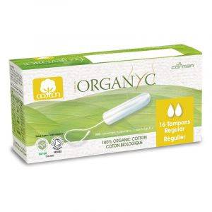 Organ(y)c Regular Tampons Without Applicator 16 Count - YesWellness.com