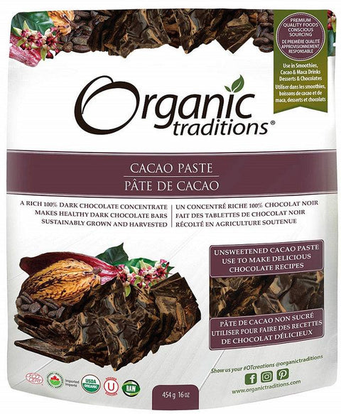 Organic Traditions Cacao Nibs - YesWellness.com