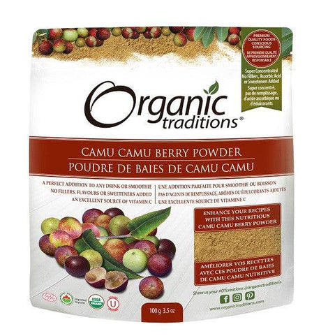 Expires February 2026 Clearance Organic Traditions Camu Camu Berry Powder 100 grams