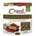 Organic Traditions Dark Chocolate Covered Almonds with Chili 227g - YesWellness.com