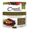 Organic Traditions Dark Chocolate Covered Hazelnuts with Chili - YesWellness.com