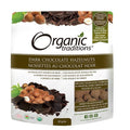 Organic Traditions Dark Chocolate Hazelnuts - YesWellness.com
