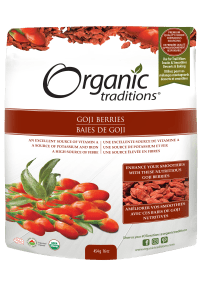 Organic Traditions Goji Berries - YesWellness.com