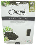 organic traditions black sesame seeds 454g