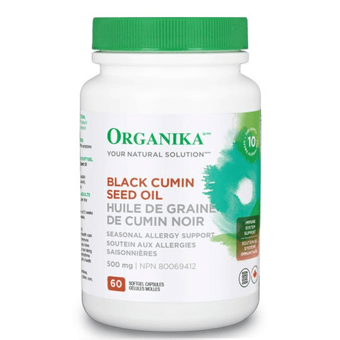 Organika Black Cumin Seed Oil 500mg - YesWellness.com