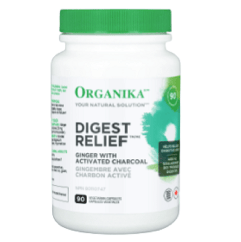 Organika Digest Relief 90 Capsules - YesWellness.com