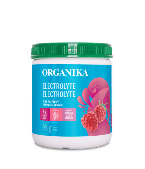 Organika Electrolyte Wild Raspberry 350g - YesWellness.com