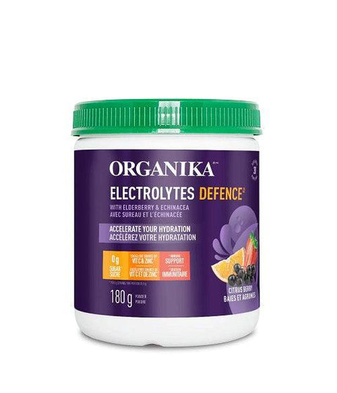 Organika Electrolytes Defence Citrus Berry 180g - YesWellness.com
