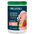 Organika Electrolytes + Enhanced Collagen - Juicy Strawberry Peach 360g - YesWellness.com