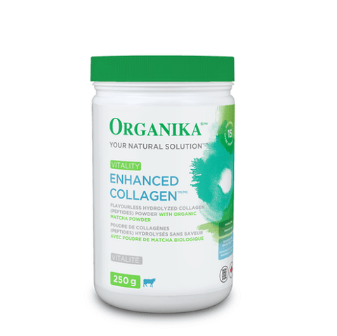 Organika Enhanced Collagen Vitality 250g Powder - YesWellness.com