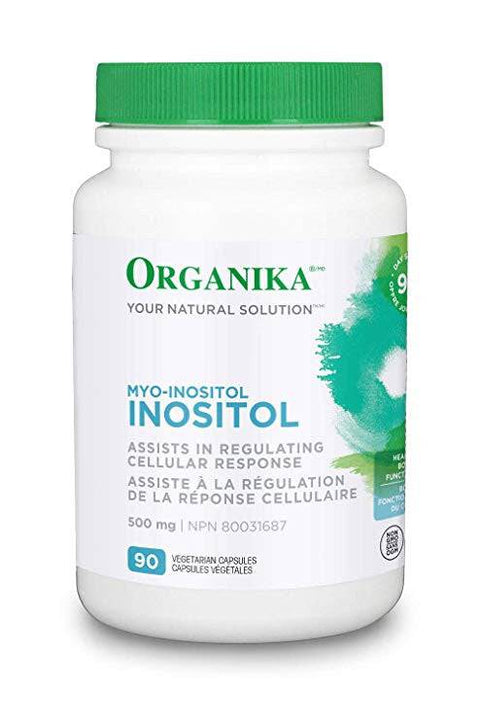 Organika Inositol (Myo-Inositol) 90 Capsules - YesWellness.com