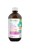 Organika Kids Liquid Calcium Plus with Vitamins D3 & K2 450mL - YesWellness.com