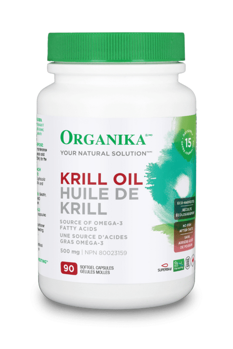 Organika Krill Oil - 90 soft gel caps - YesWellness.com
