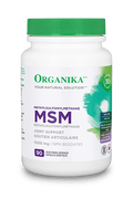 Expires April 2026 Clearance Organika MSM Methylsulfonylmethane 1000mg 90 Capsules