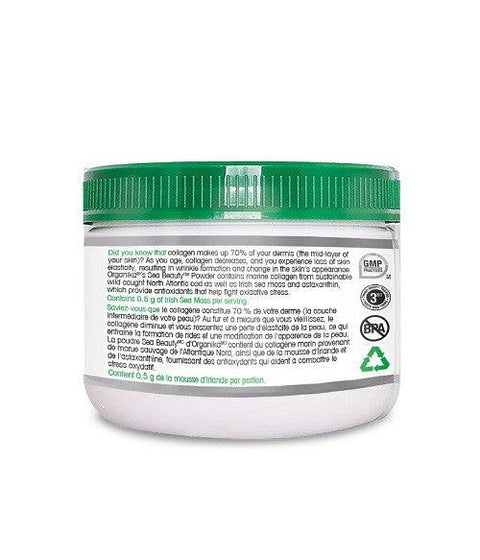 Organika Sea Beauty Hydrolyzed Marine Collagen 135g - YesWellness.com