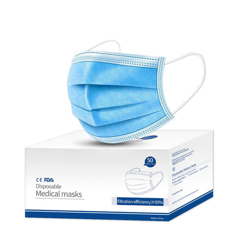 Ortho Active Disposable Medical Masks - Box of 50 - YesWellness.com