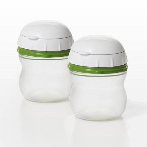 OXO Good Grips On-the-Go Silicone Squeeze Bottles - 2 Pack - YesWellness.com