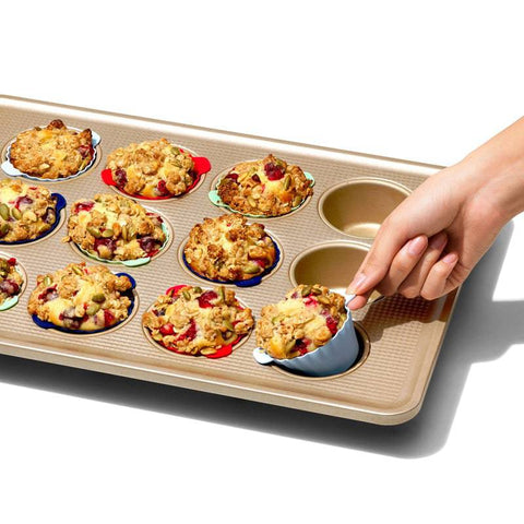 OXO Good Grips Silicone Baking Cups - 12 Pack - YesWellness.com