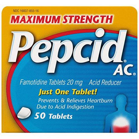 Pepcid Acid Controller Maximum Strength Tablets - YesWellness.com