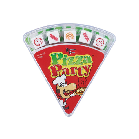 University Games Pizza Party Dice & Card Game