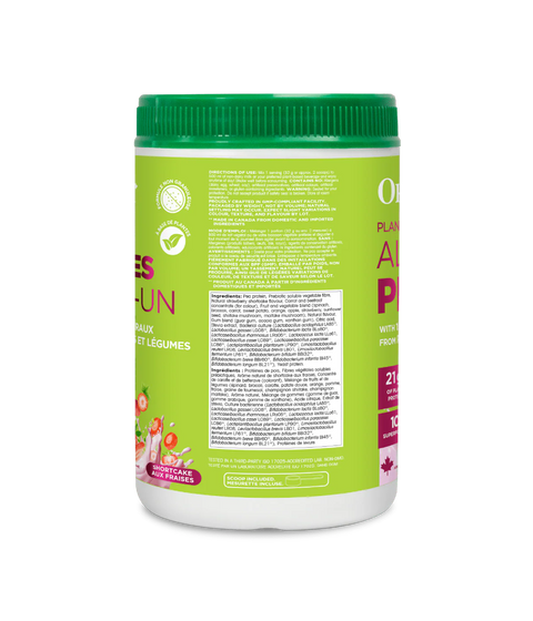 Organika Protein Planted-Based Daily Nutrition All-in-one Strawberry Shortcake 640g